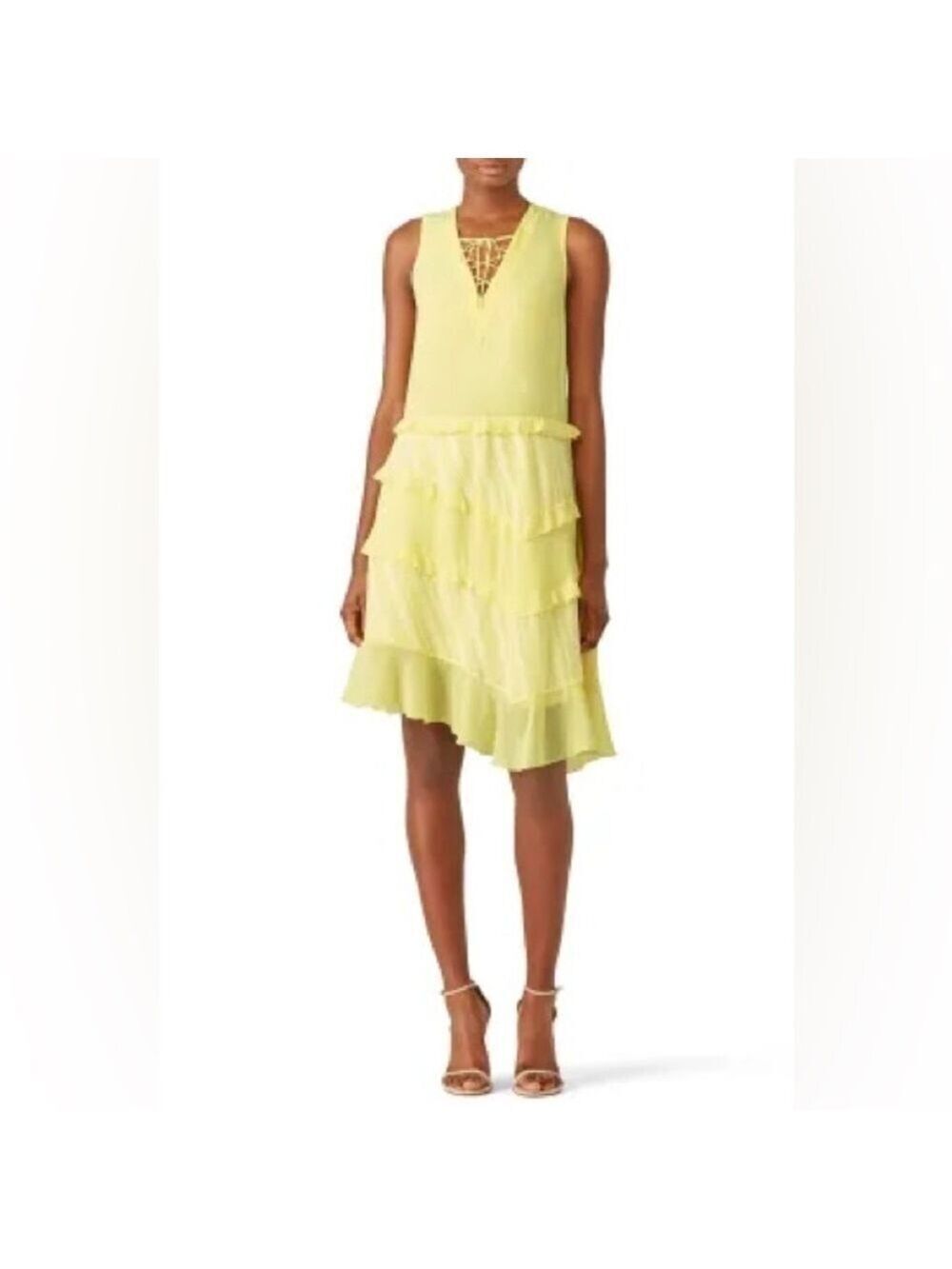 Three Floor Yellow Bitter Sweet Dress Small